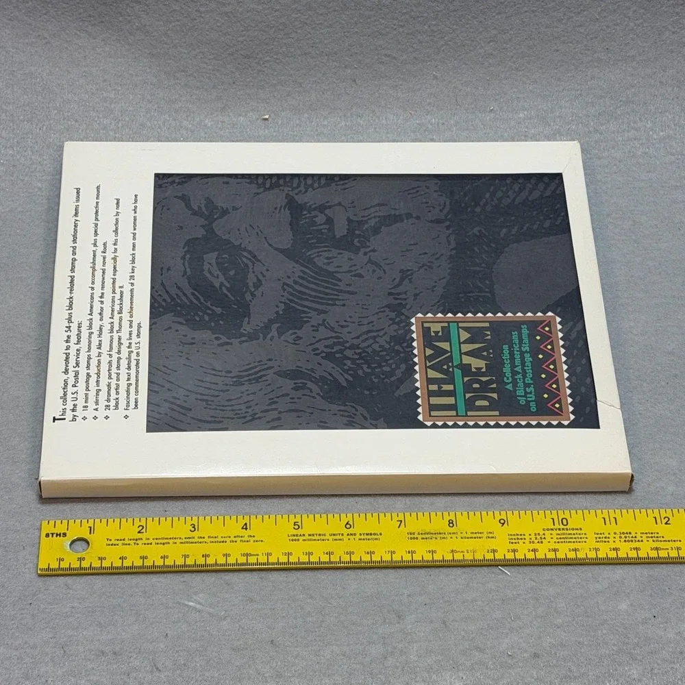 Vintage 1991 USPS I Have a Dream Stamp Collection Unused Black Heritage Stamps